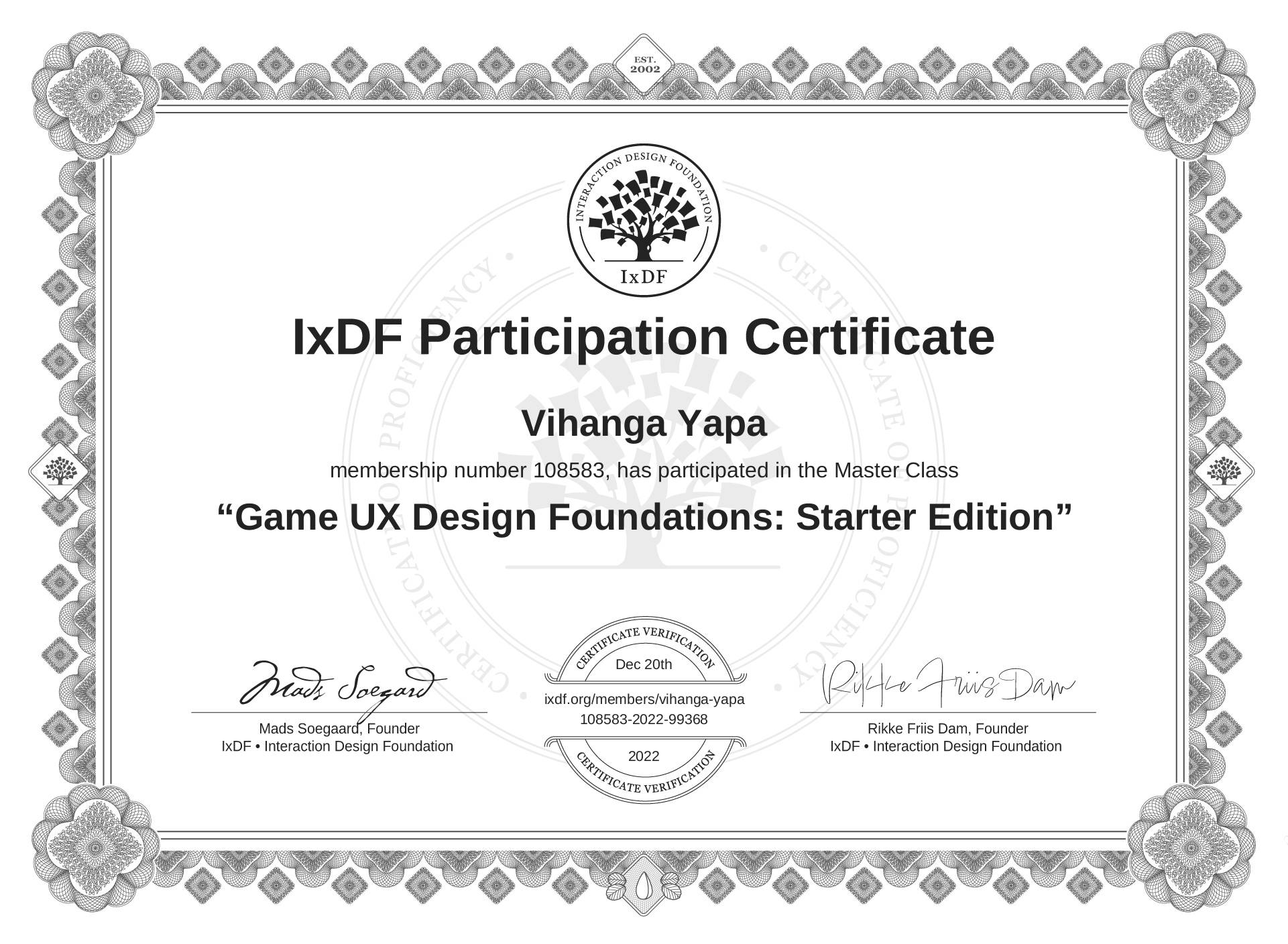Certificate 4