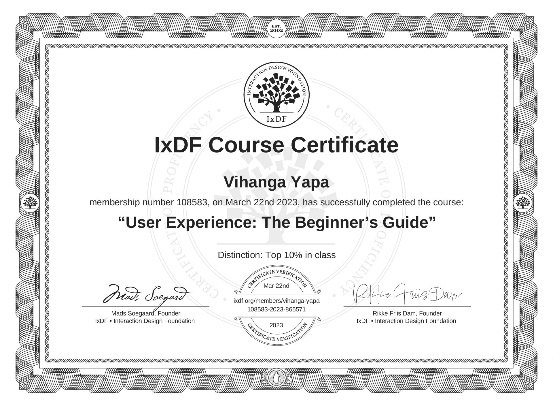 Certificate 6