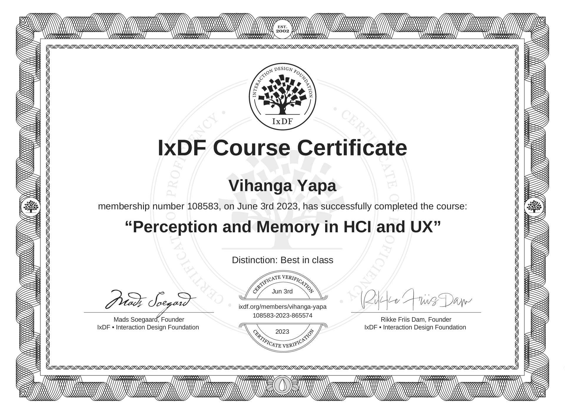 Certificate 7
